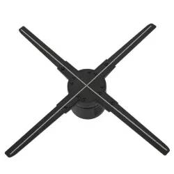 3D hologram projector - display - fan blades - 576 LED - WiFi / PC control - 56 cm