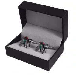 Cufflinks with flies - 2 piecesCufflinks