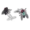 Cufflinks with flies - 2 piecesCufflinks