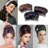 Cheveux synthétiques - coussin volumateur invisible - peigne avec perruque