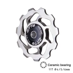Łożysko ceramiczne - przerzutka rowerowa - 11T - 4mm - 5mm - 6mmNaprawa