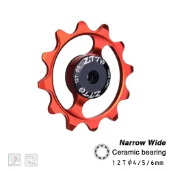 BicicletaCeramic bearing - derailleur - road bike - 12T