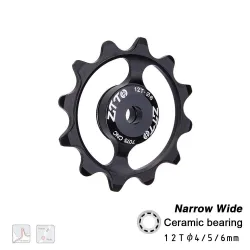 Keramisch lager - fietsderailleur - 12T - 4 mm - 5 mm - 6 mmFiets