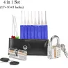Transparent lock pin set - locksmith supply kit
