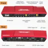 Przełącznik HDMI - wyjście 4 w 1 - z wyjściem audio S / PDIF i L / R - HDTV 4K 60 Hz 4: 4: 4 - pilot na podczerwieńPrzełączni...