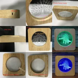 Lampka nocna w kształcie zęba 3D - LED - USBŚwiatła