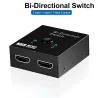 4K HDMI switch - Bi-Direction - 1 to 2 splitter - 2 in 1 out adapter - for PS3 PS4 Xbox HDTVHDMI switchers
