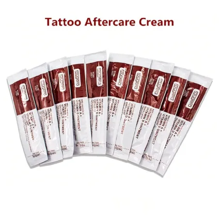 Tattoo Nachsorgecreme - Gel - Vitamin A & D - Reparatur - Pflege - Anti-Narben-Salbe