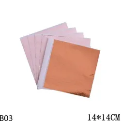 8-14 cm - arkusze papieru foliowego - złoto - srebro - dom - rzemiosło artystyczne - dekoracja - 100 sztukDekoracje