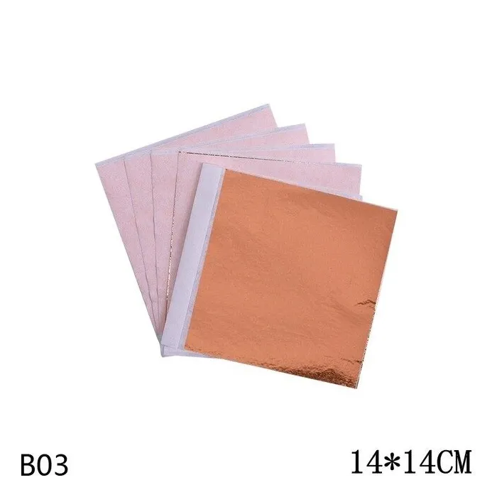 8-14 cm - arkusze papieru foliowego - złoto - srebro - dom - rzemiosło artystyczne - dekoracja - 100 sztukDekoracje