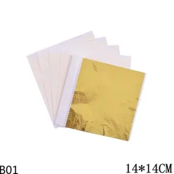 Foil paper sheets - arts and crafts - 100pcs