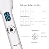3D rotating hair straightener with temperature control