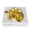 8-14 cm - arkusze papieru foliowego - złoto - srebro - dom - rzemiosło artystyczne - dekoracja - 100 sztukDekoracje