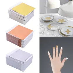 Foil paper sheets - arts and crafts - 100pcs