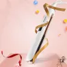 Multifunctional hair mini straightener / curler - with temperature control