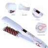 2 in 1 hair straightener / brush - volumizing hair iron - with temperature control