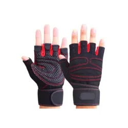 Half finger gym gloves - weight lifting - training - fitness