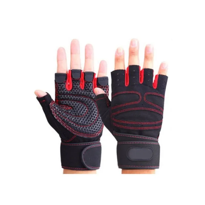 Halbfinger-Turnhandschuhe - Gewichtheben - Training - Fitness