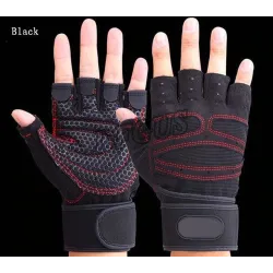 Halbfinger-Turnhandschuhe - Gewichtheben - Training - Fitness