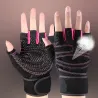 Gymhandschoenen met halve vingers - Gewichtheffen - Opleiding - FitnessFitness