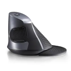 M618GX - 1600 DPI - ergonomic vertical wireless mouse - optical - 6 buttons - with silicone case