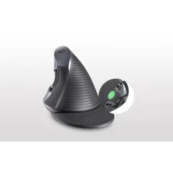 M618GX - 1600 DPI - mouse sem fio vertical ergonômico - ótico - 6 botões - com caso de silicone