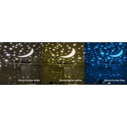 Luces & IluminaciónProyector de cielo estrellado romántico - Luz de noche LED - Universo - Constelación - Tierra - Luna - rot...