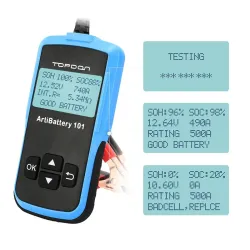 AB101 - 12V - 100 - 2000 CCA - auton akun testaaja - diagnostinen työkalu