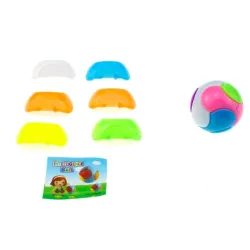 Bola montada DIY - combinação de seis tons - brinquedo educacional