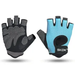 Weight lifting gloves - half finger design - fitness - cross-fit