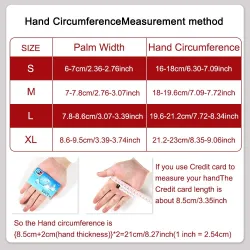 Fitness / gym / training / cycling - gloves - with wrist support strap - non-slip