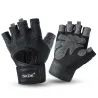Fitness / gym / training / fietsen - handschoenen - met polsband - antislipFitness
