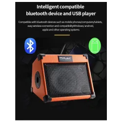 Wzmacniacz muzyczny - głośnik zewnętrzny - do gitar / gitar elektrycznychGitary