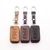Car leather key cover - Peugeot - Citroen