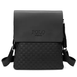 POLO - crossbody en cuir / sac à bandoulière - design plaid