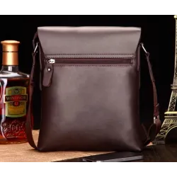 POLO - leren crossbody / schoudertas - geruit designTassen