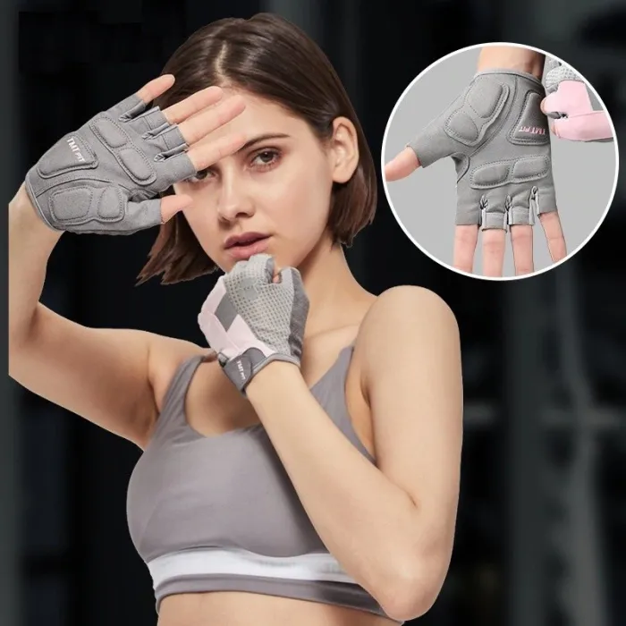 Gymhandschoenen voor dames - bodybuilding - crossfit - trainingFitness