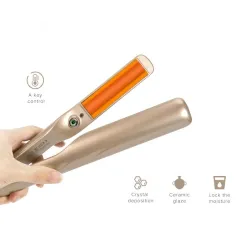 Planchas para el pelo2 en 1 - plancha / rizador de pelo profesional - cerámica