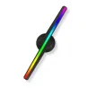384 LED - 3D blæser - 2 arme - hologramprojektor - reklamedisplay - HiFi - fjernbetjening
