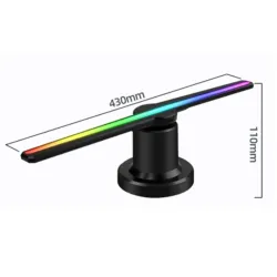 384 LED - 3D ventilator - 2 armen - hologram projector - reclamedisplay - hifi - afstandsbedieningPodium- en evenementenverli...