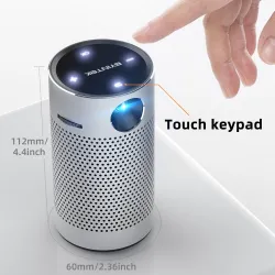 P7 - Smart - Android - Wifi - 1080P - 4K - mini projektor LEDProjektory