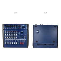 Amplificador6 channels - 48V - 150W amplifier - mixer console - USB/ SD
