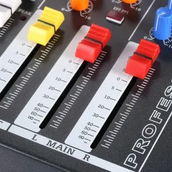 120S-USB - 12 Kanäle - Audiomischer - Mischpult - 48V Phantomspeisung