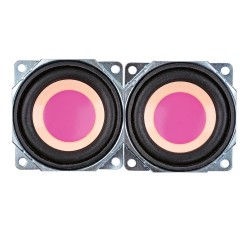 2 Inch - mini audio speakers - 4 Ohm - 3W - 2pcs