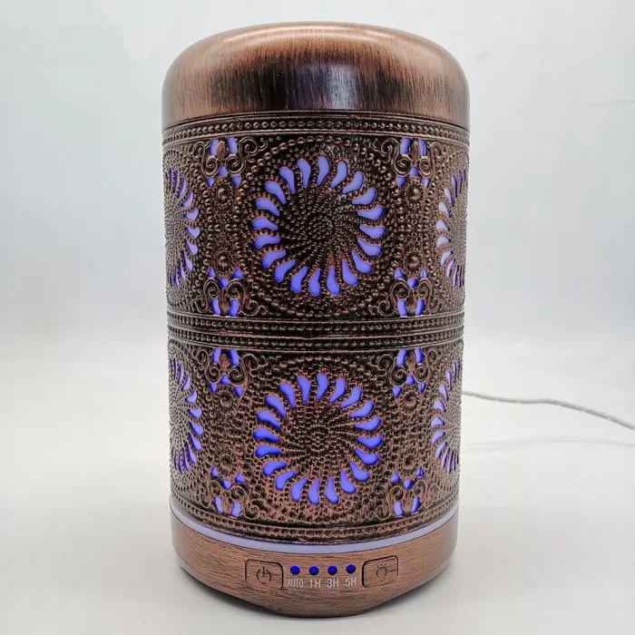 Air humidifier - essential oils diffuser - with 7 colors night light - 260ml