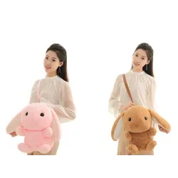 Animales de pelucheConejo - conejo - juguete de lujo - almohada - mochila pequeña - 45cm