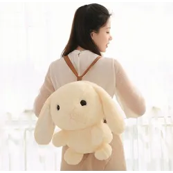 Animales de pelucheConejo - conejo - juguete de lujo - almohada - mochila pequeña - 45cm