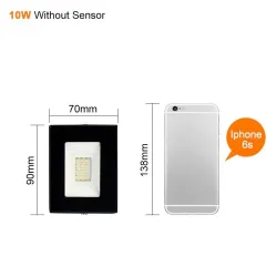 Naświetlacz LED - zewnętrzny reflektor - czujnik ruchu PIR - wodoodporny - 10W - 20W - 30W - 50W - 100WReflektory
