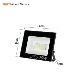 ReflectoresLED flood light - PIR motion sensor - 10W - 30W - 50W - waterproof
