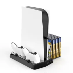 PS5 - Host 3 in 1 DE / UHD - Base di ricarica multifunzionale